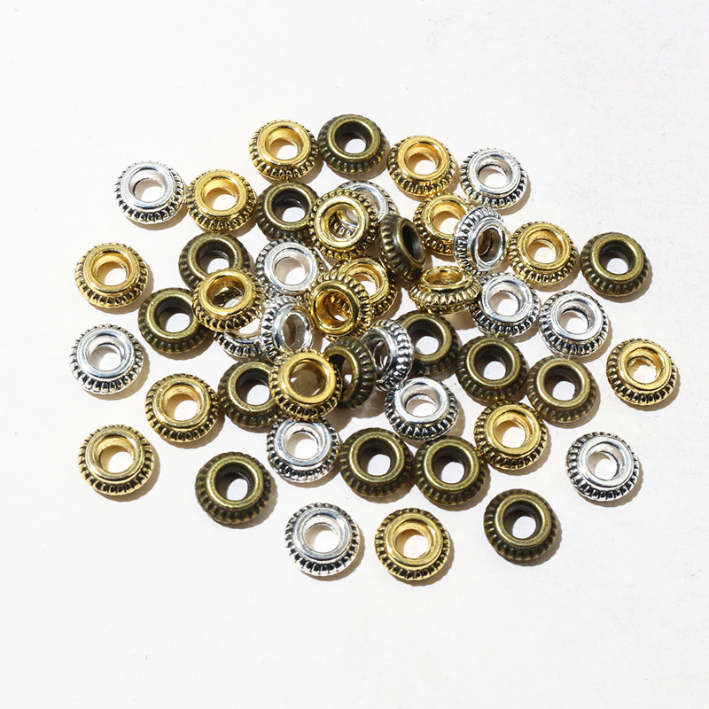 Eyepin Ball End - 50pcs/lot Antique Gold Silver Plated Ball
