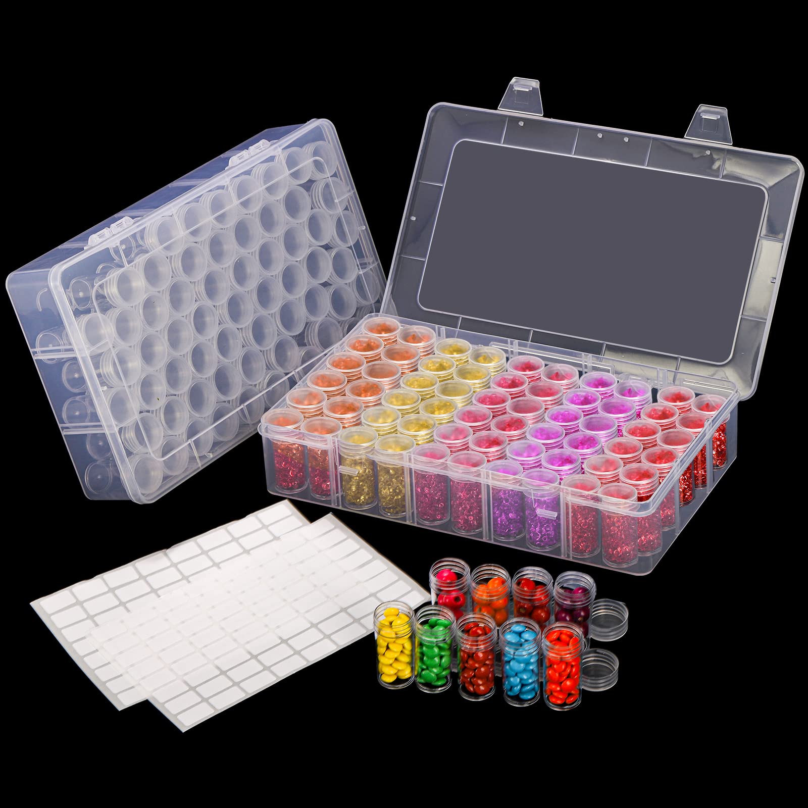 Jewelry Making Organizer Box - 1pc 24/30//38/60 Slots Plastic Storage Box,