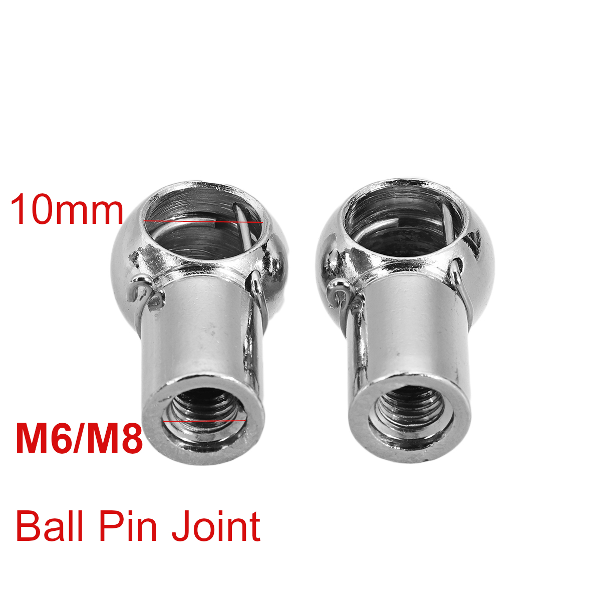 Eyepin Ball End - 2Pcs Universal M6 M8 Gas Strut