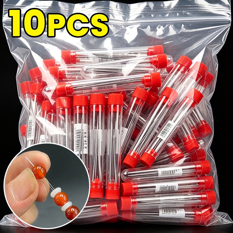 Jewelry Making Tutorials - 1/10pcs Open Beading DIY Bead Needle