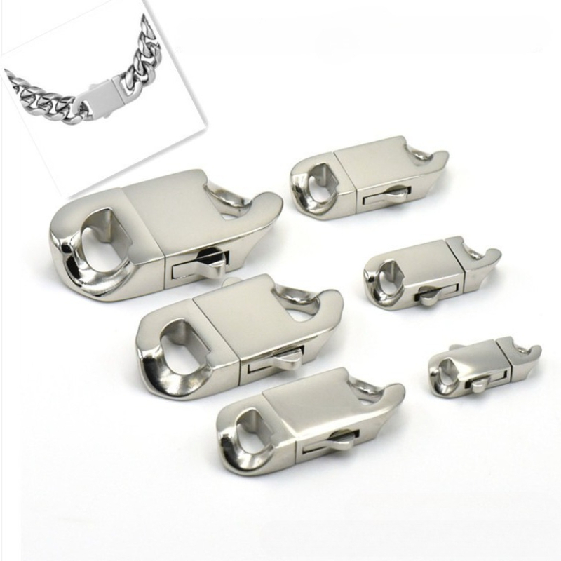 Jewelry Making Chain - Stainless Steel Spring Clasp Lobster Clasp