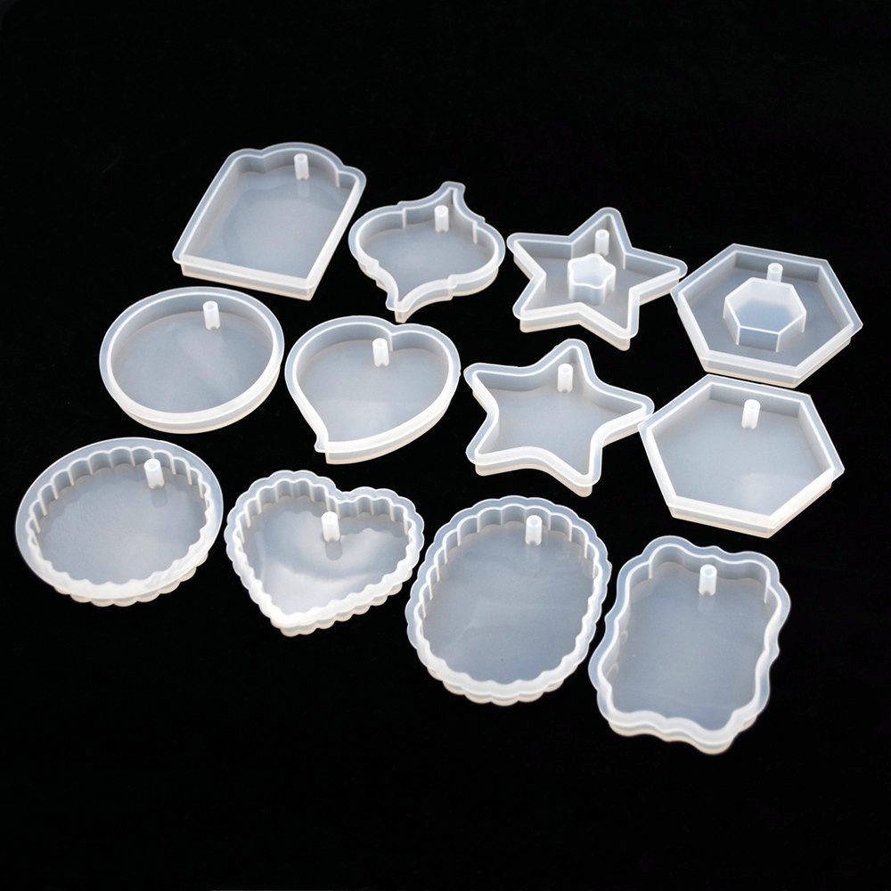 1PC Tag Silicone Mold Resin Si - Jewelry Making Techniques 评论和价格