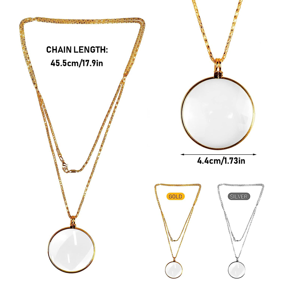 Necklace Magnifier Portable Mo - Jewelry Making Magazines 评论和价格