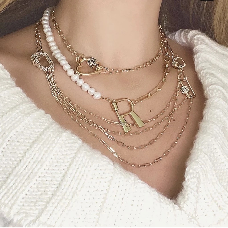 Juya 18K Gold Plated 26 Alphab - Jewelry Making Chain 评论和价格