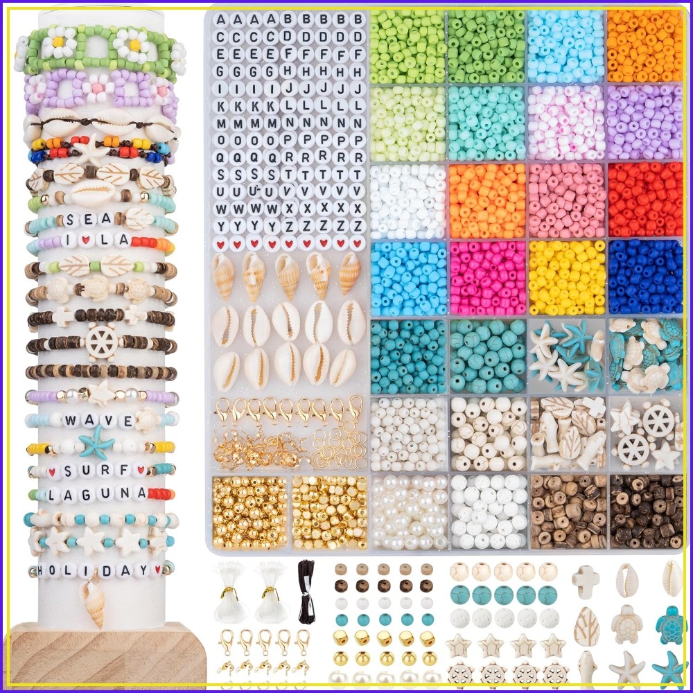 6000pcs 4mm Glass Beads for Br - Jewelry Making Tutorials 评论和价格