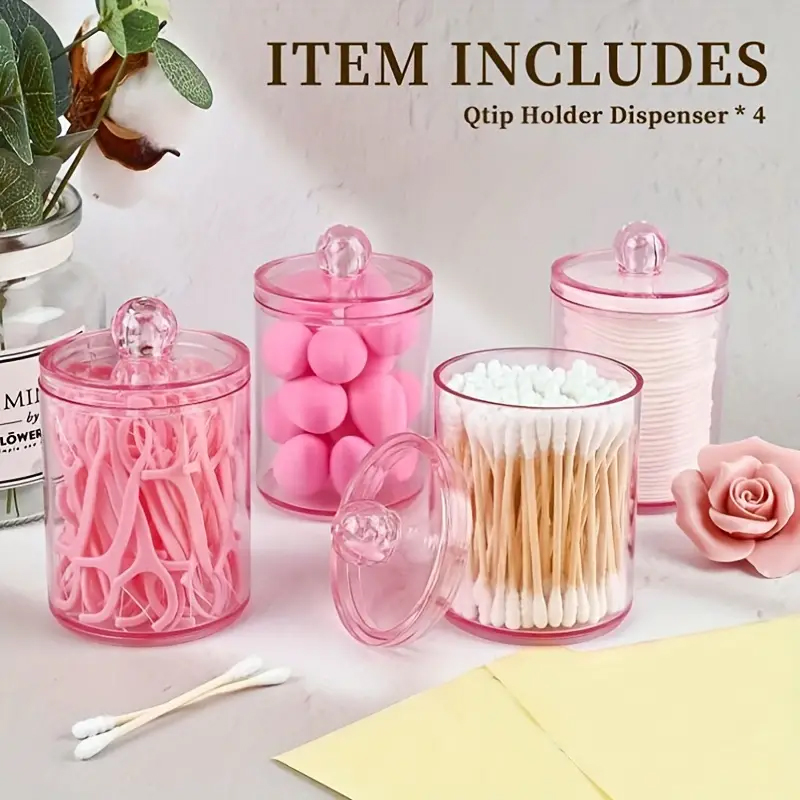 Transparent Cotton Swab Storag - Jewelry Making Organizer Box 评论和价格