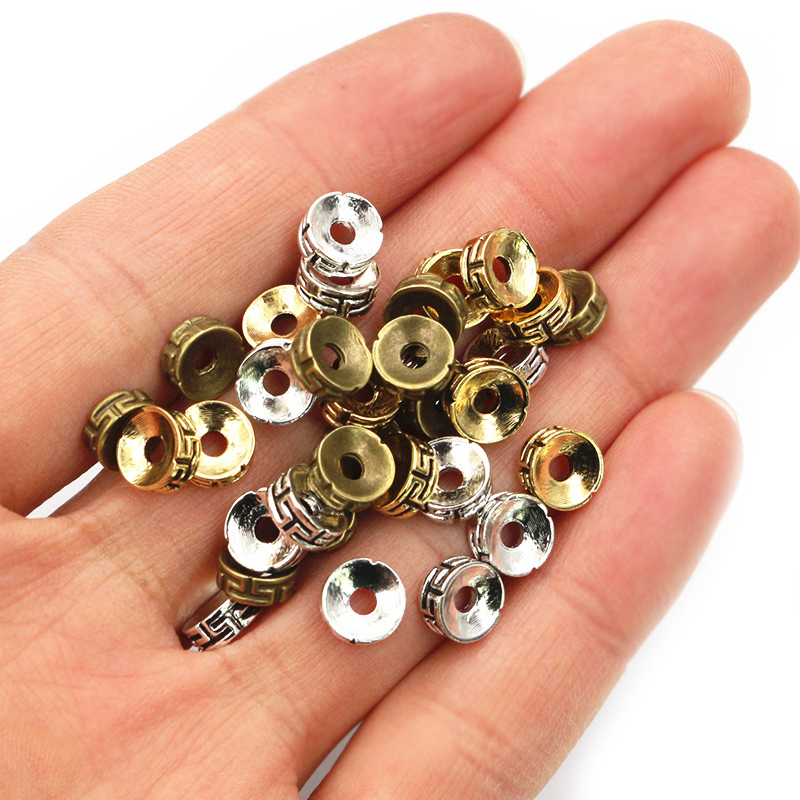 50pcs 7.5x3mm Spacer Beads Bro - Eyepin Ball End 评论和价格