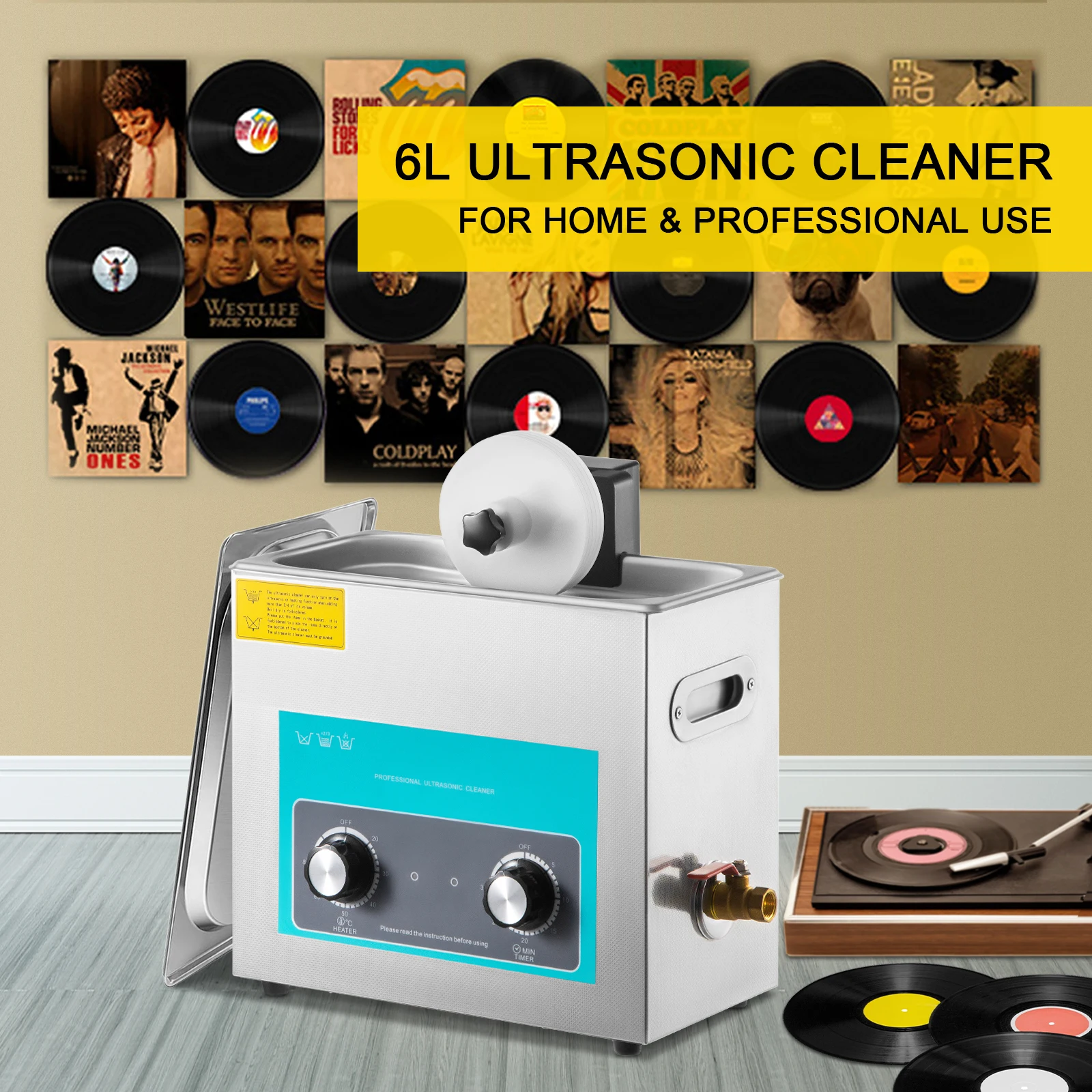 SIHAO 6L Vinyl Record Cleaner  - Jewelry Making Workshops 评论和价格