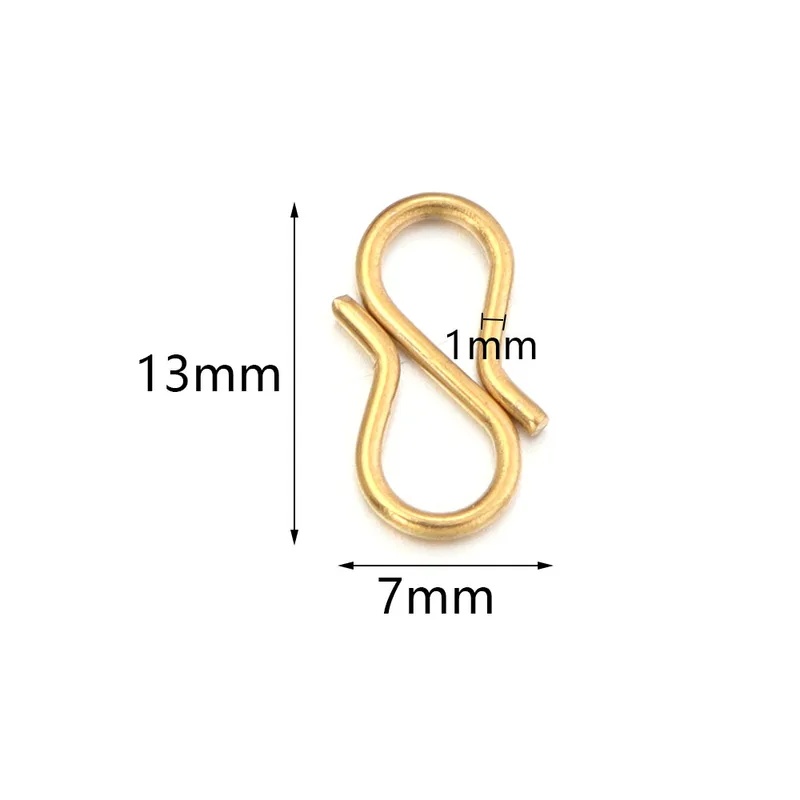 30pcs Stainless Steel S Shape  - Jewelry Making Chain 评论和价格