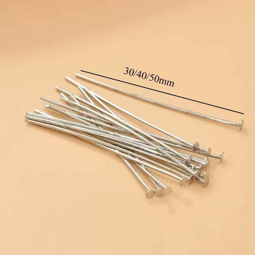 200pcs 30/40/50mm Iron-headed  - Jewelry Making Organizer Box 评论和价格