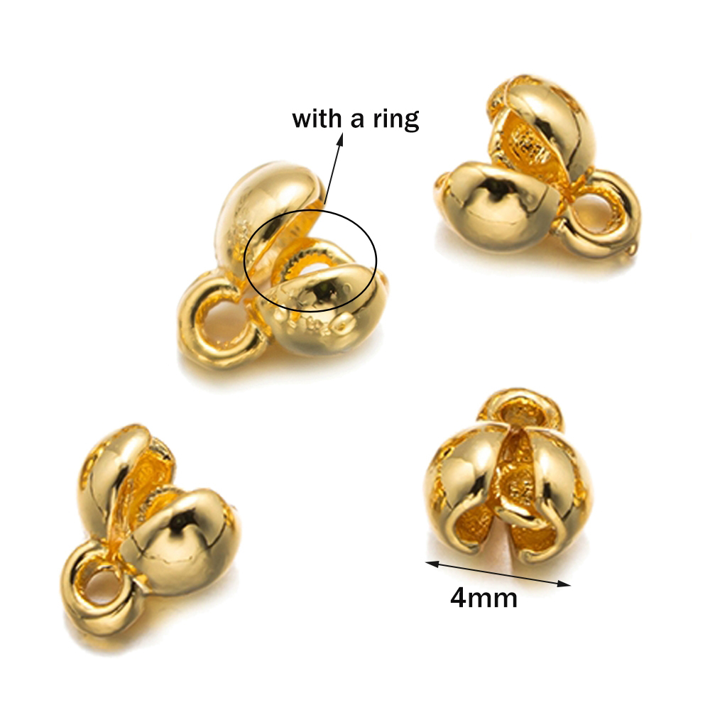 20pcs 18K Gold Plated Crimp En - Eyepin Ball End 评论和价格