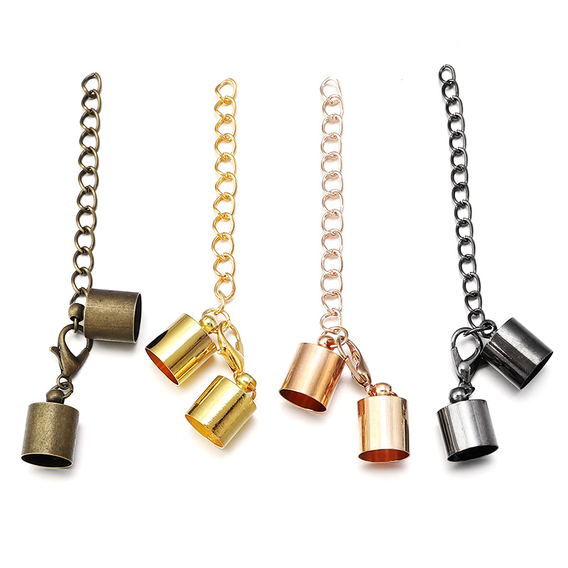 10Sets Leather Cord End Caps W - Jewelry Making Chain 评论和价格