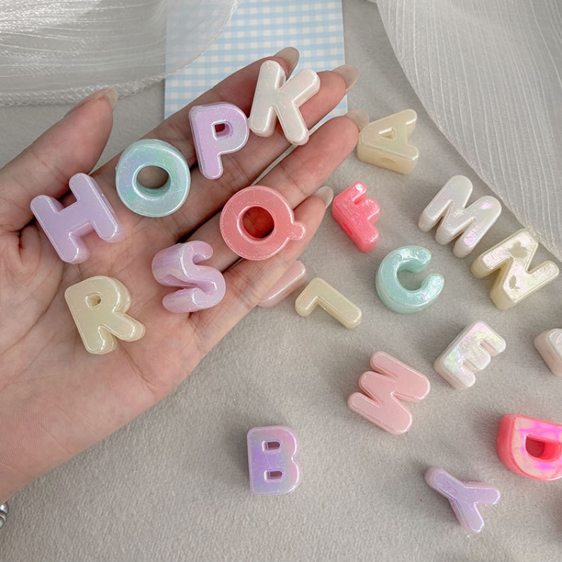 Candy Color 20mm Iridescent Ac - Jewelry Making Tutorials 评论和价格