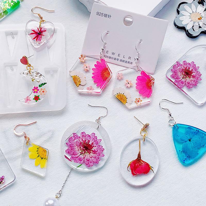 Silicone Earring Mold Earring  - Jewelry Making Techniques 评论和价格