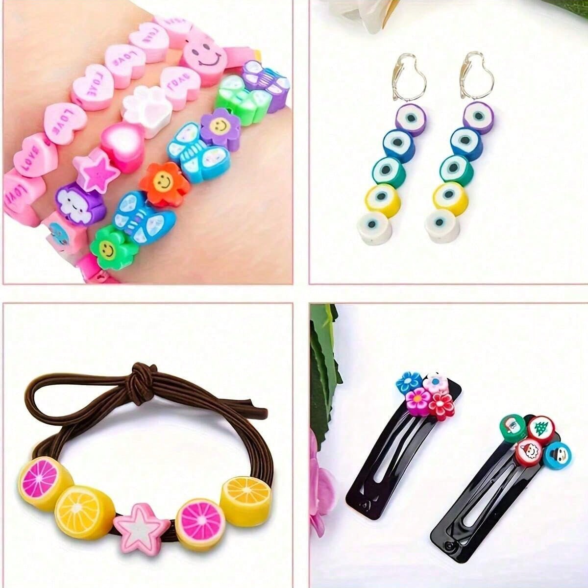1450/1200/250pcs Polymer Clay  - Jewelry Making Organizer Box 评论和价格