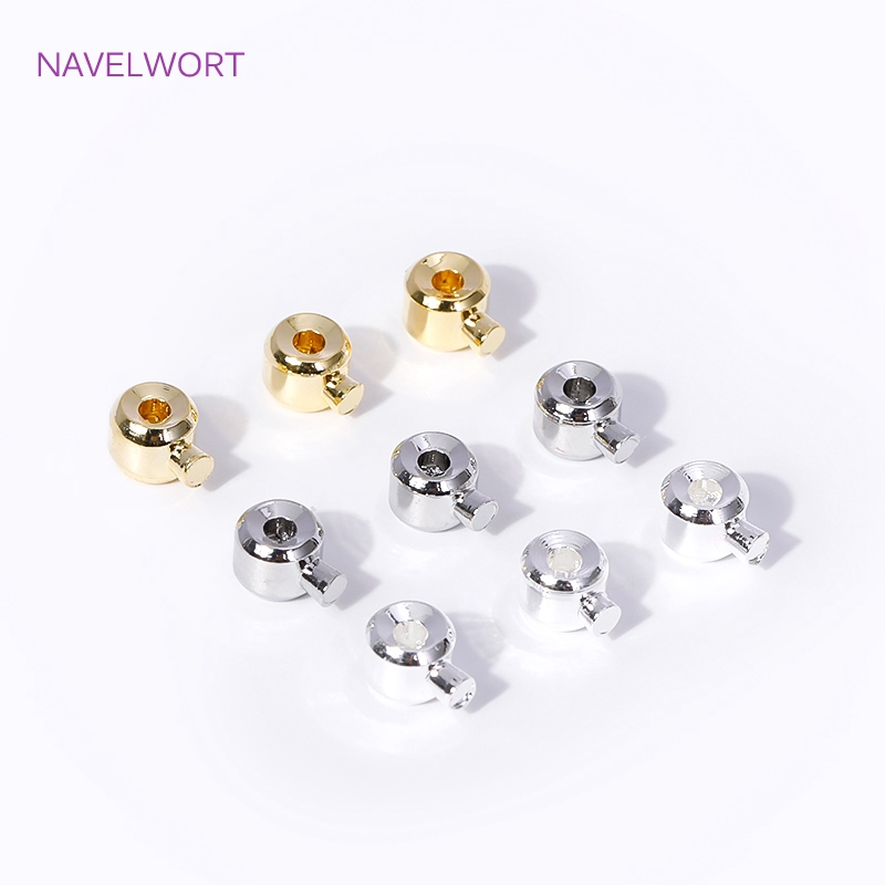 Brass 18K Gold Plated Clip Sta - Eyepin Ball End 评论和价格