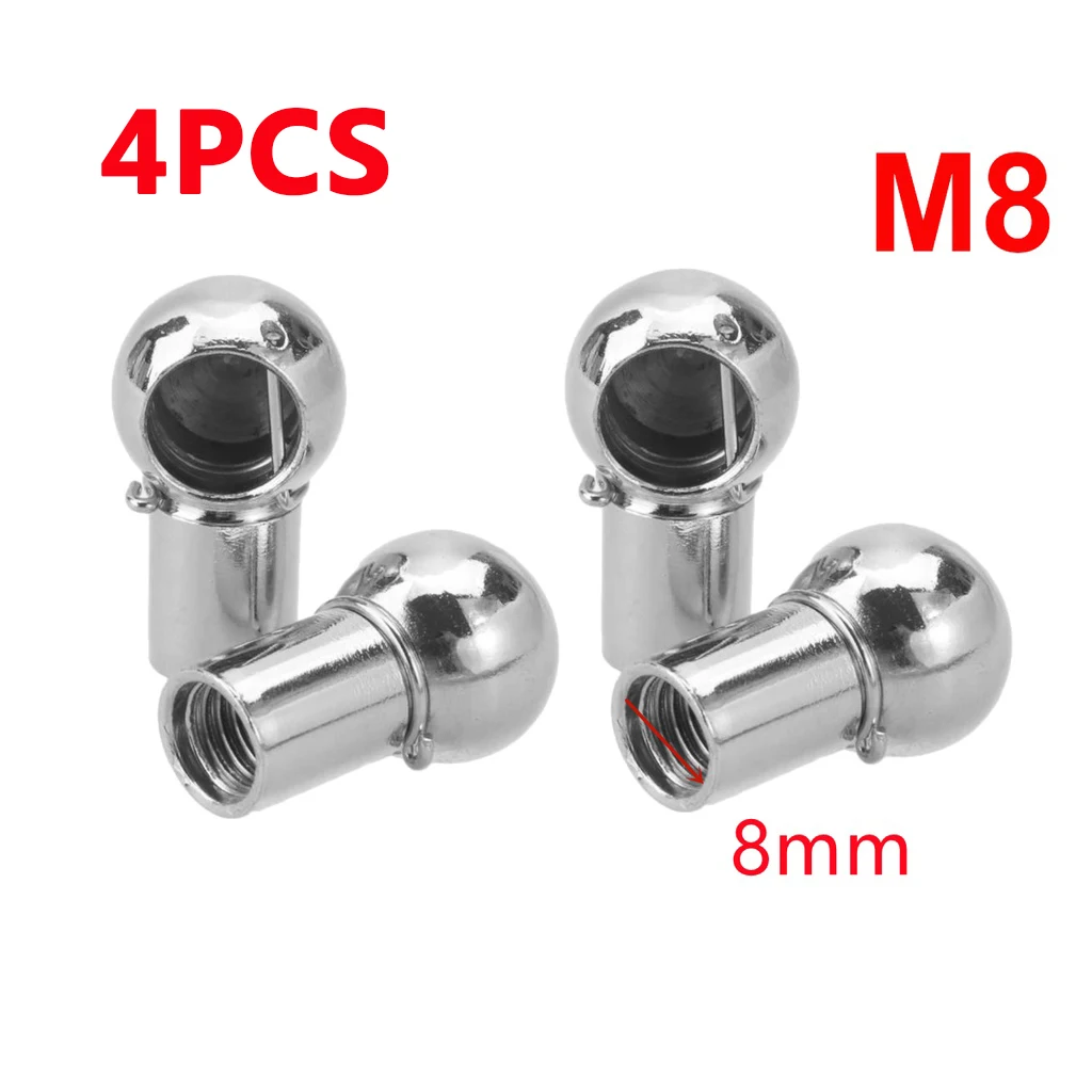 4Pcs M8/M6 Universal 10mm Rear - Eyepin Ball End 评论和价格