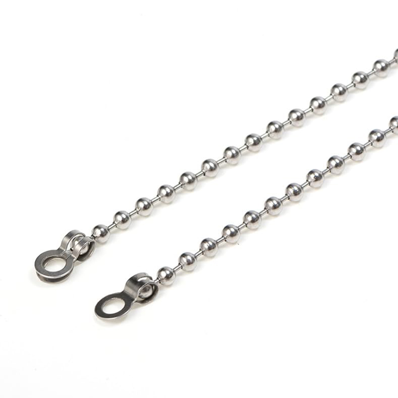 30Pcs Stainless Steel Ball Cha - Jewelry Making Chain 评论和价格