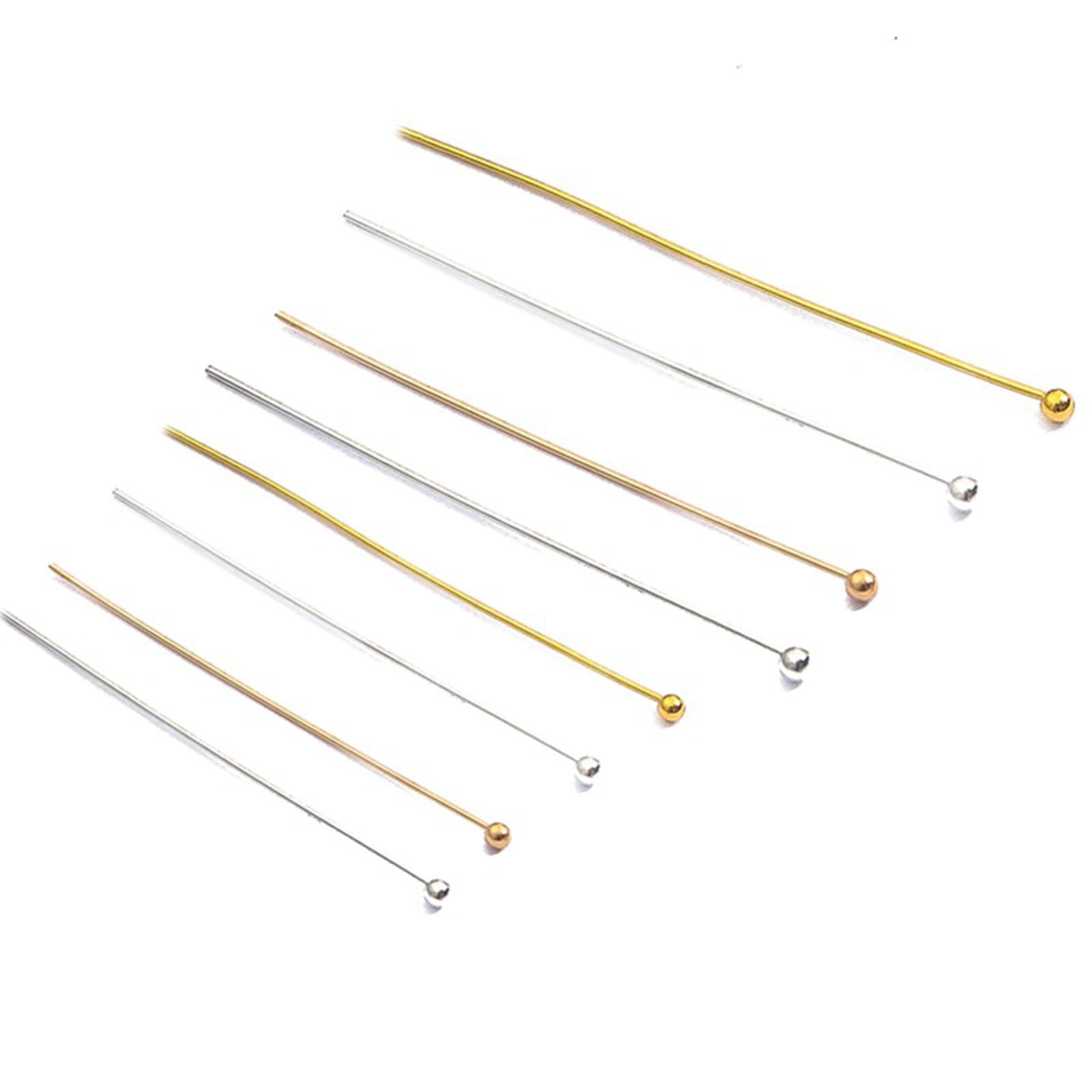 200 Metal End Head Findings fo - Eyepin Ball End 评论和价格