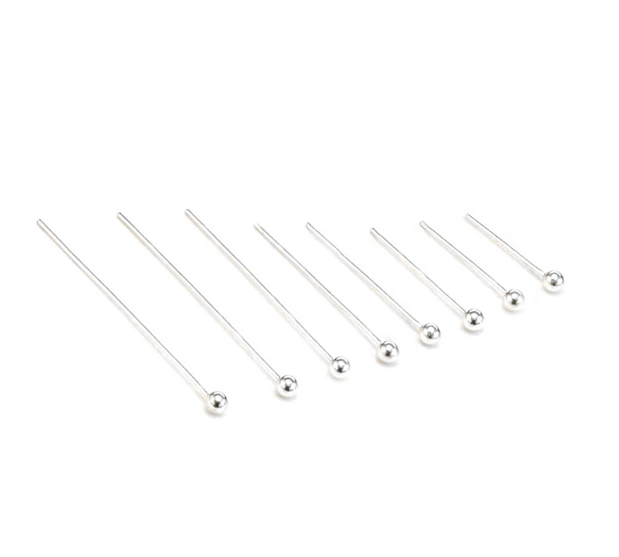 100pcs Ball Head Pin, Brass Ey - Eyepin Ball End 评论和价格