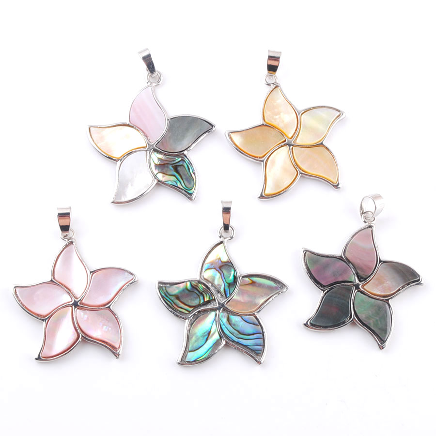 5pcs Natural New Zealand Abalo - Jewelry Making New Zealand 评论和价格