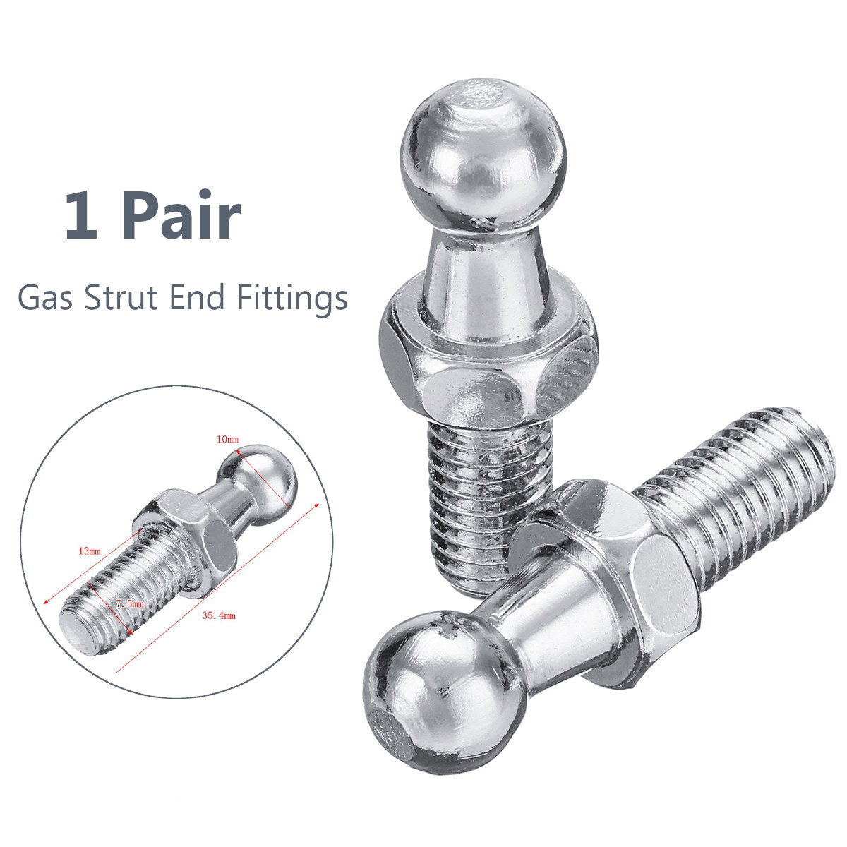 10mm M8 Boot Bonnet Gas Strut  - Eyepin Ball End 评论和价格
