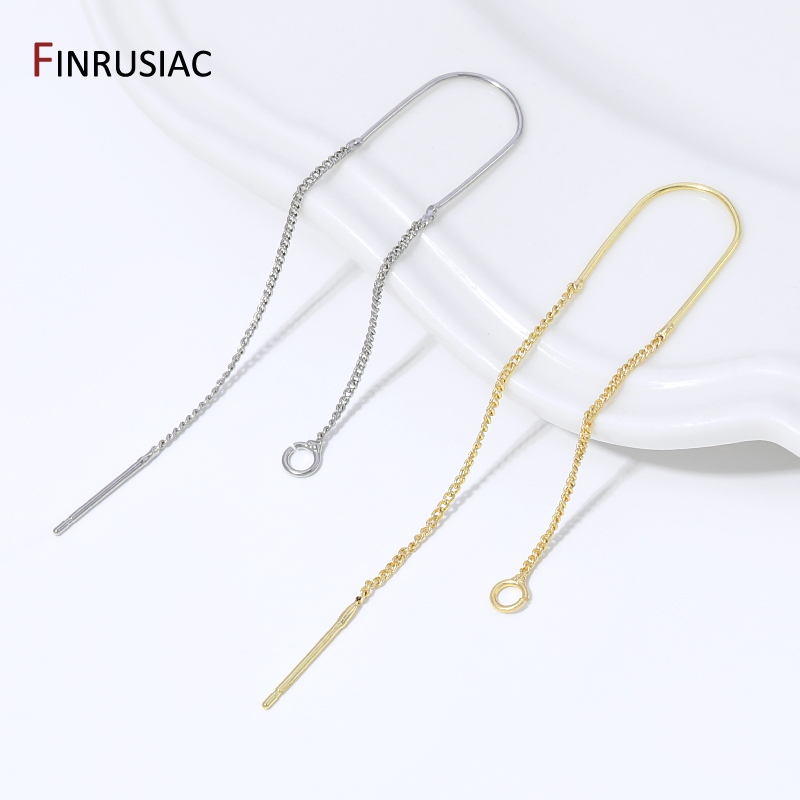 18K Gold Plated Brass Long Tas - Jewelry Making Chain 评论和价格