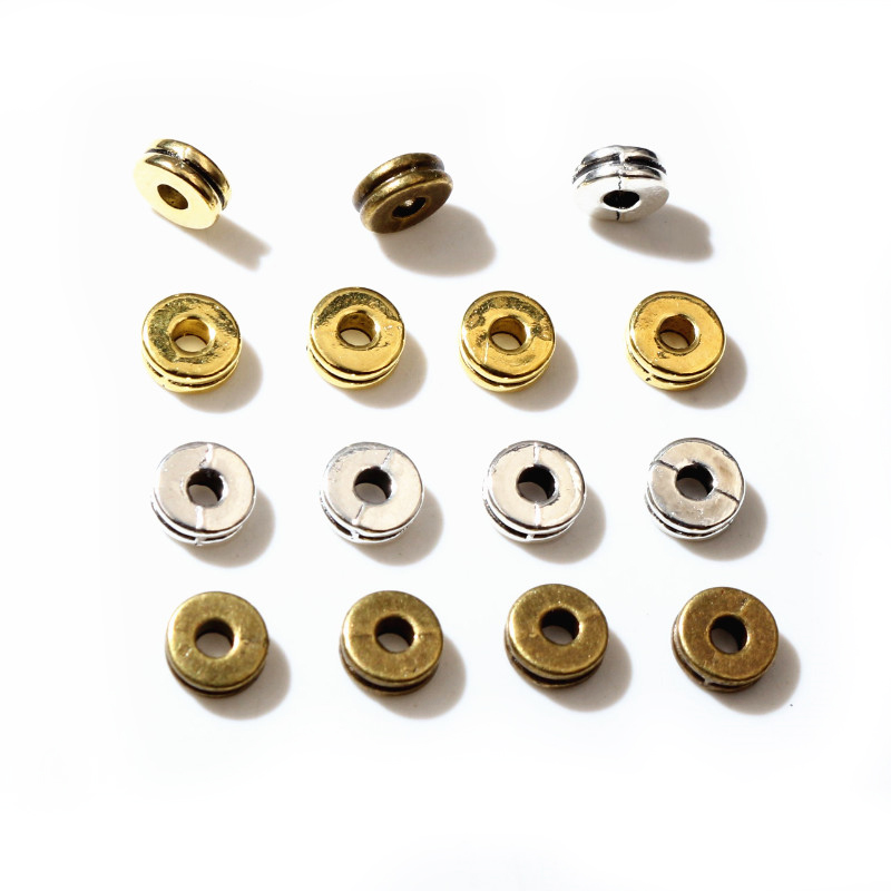 100pcs 6x6x2.5mm Antique Gold  - Eyepin Ball End 评论和价格