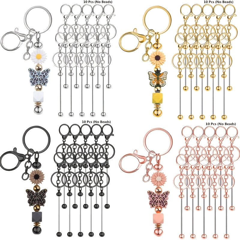 10pcs DIY Unique Blank Beaded  - Jewelry Making Tutorials 评论和价格