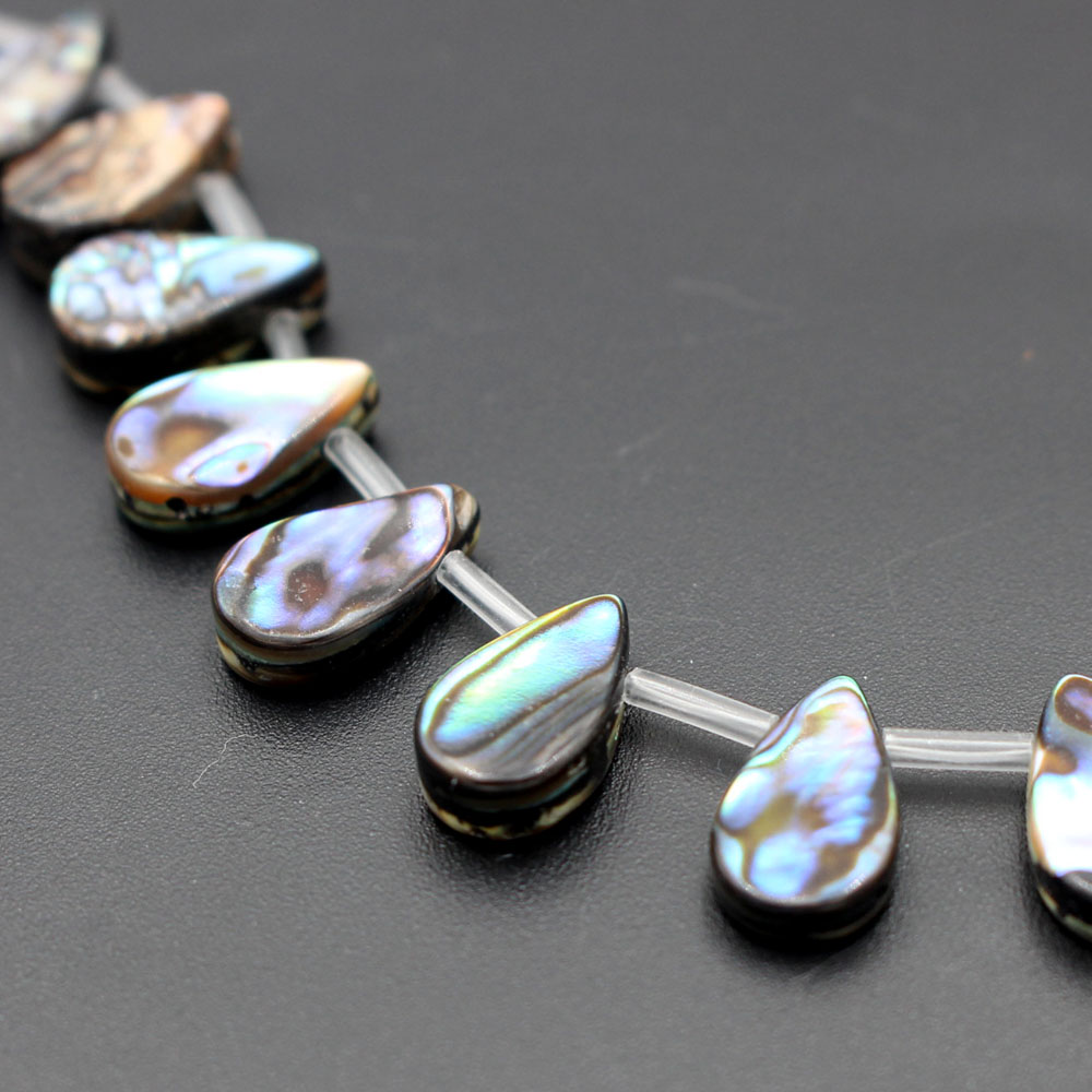 1 Strand 8x12mm Teardrop Drop  - Jewelry Making New Zealand 评论和价格